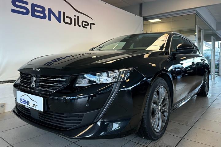Sort Peugeot 508 fra 2020