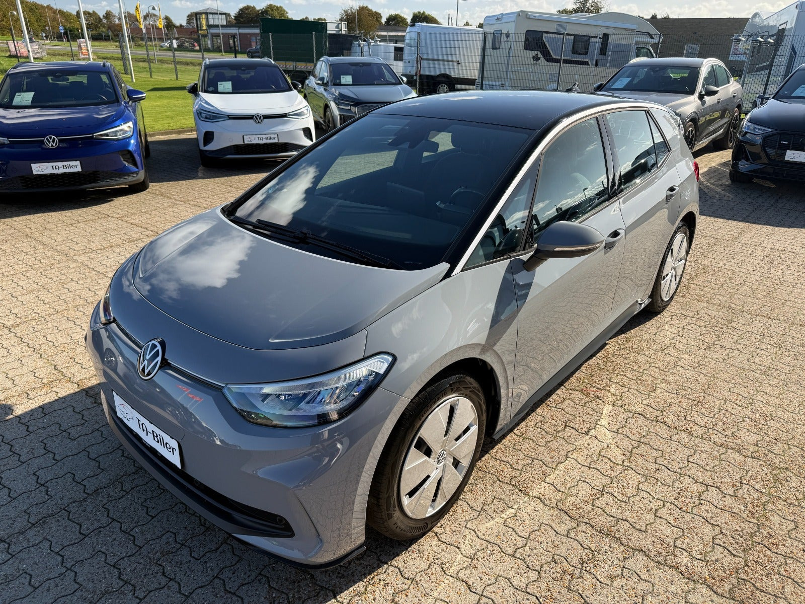 Grå VW ID.3 fra 2025