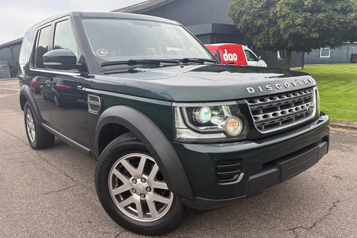 Grøn Land Rover Discovery 4 fra 2015