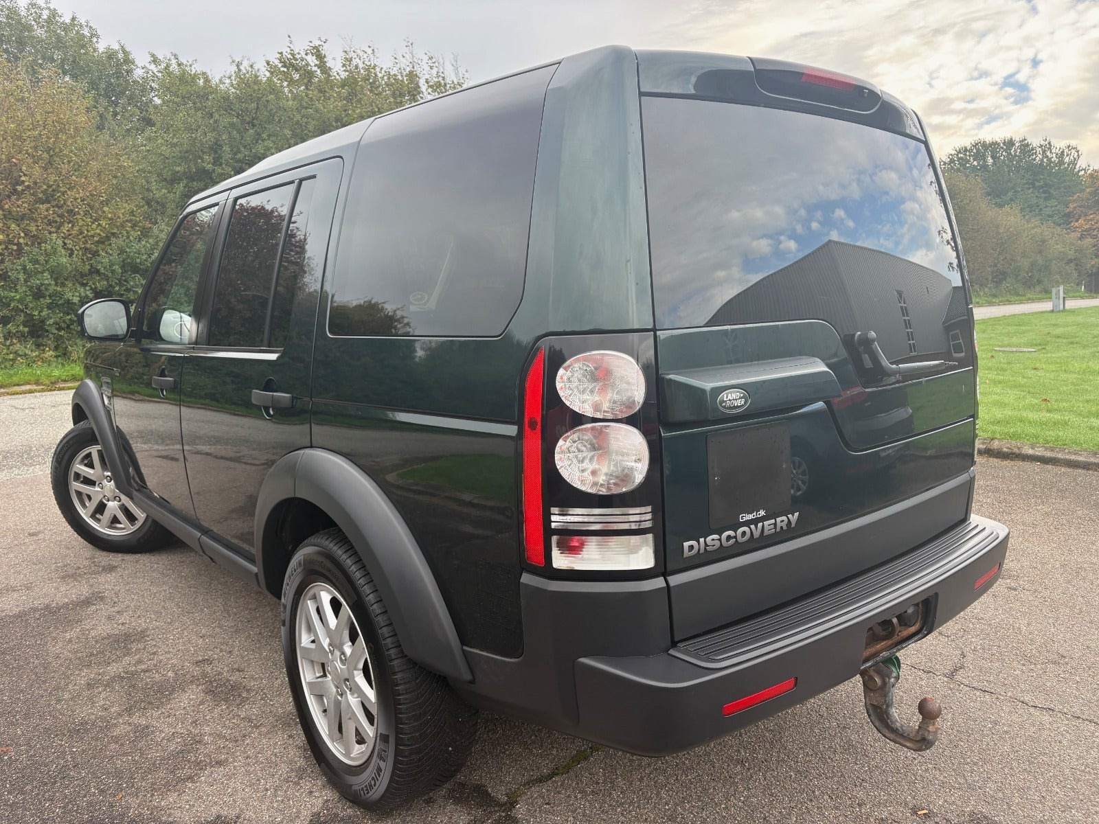 Grøn Land Rover Discovery 4 fra 2015