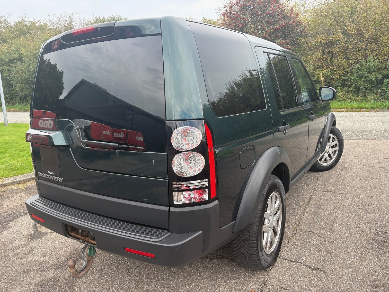Grøn Land Rover Discovery 4 fra 2015