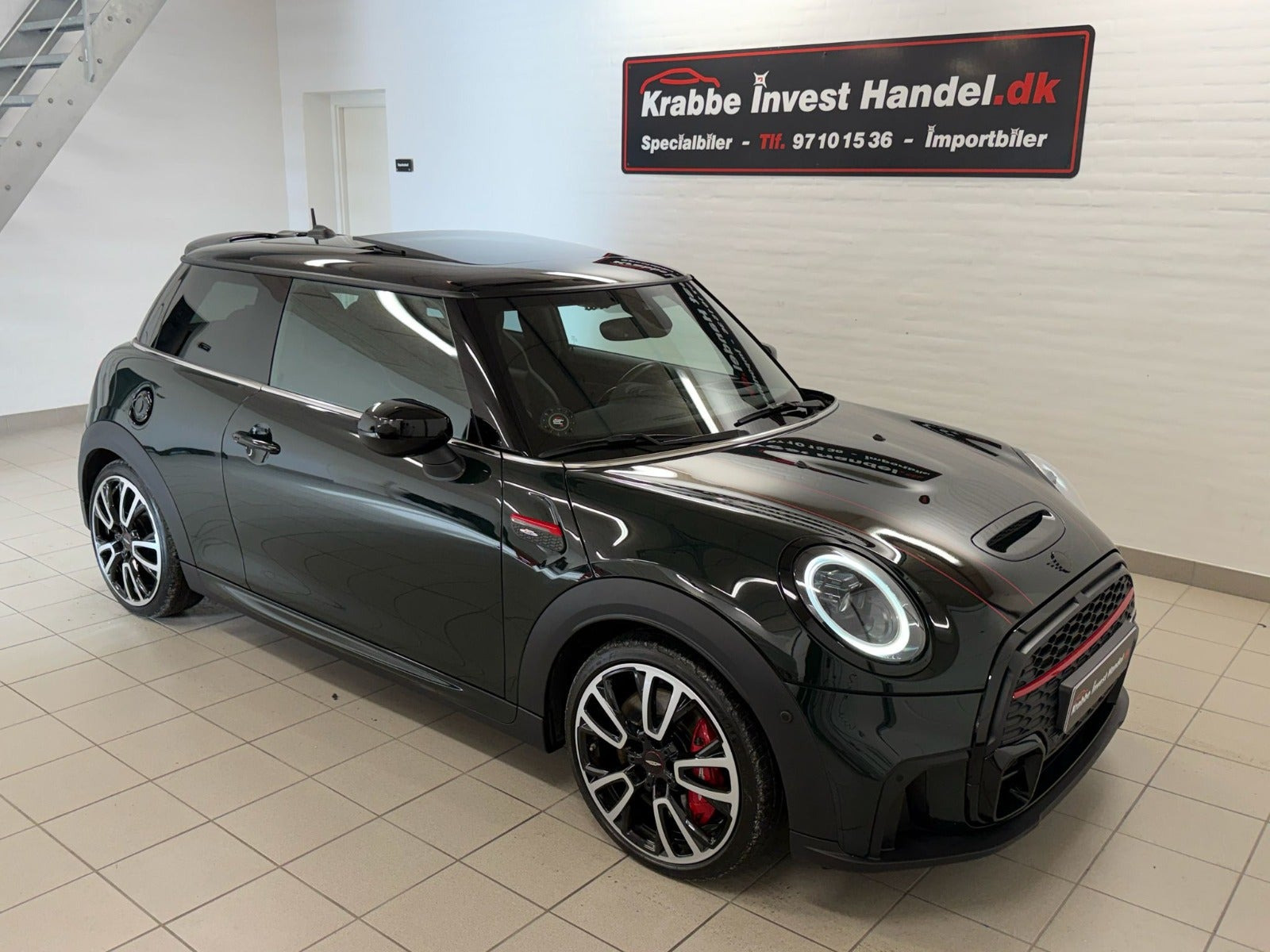 Grøn Mini Cooper S fra 2022