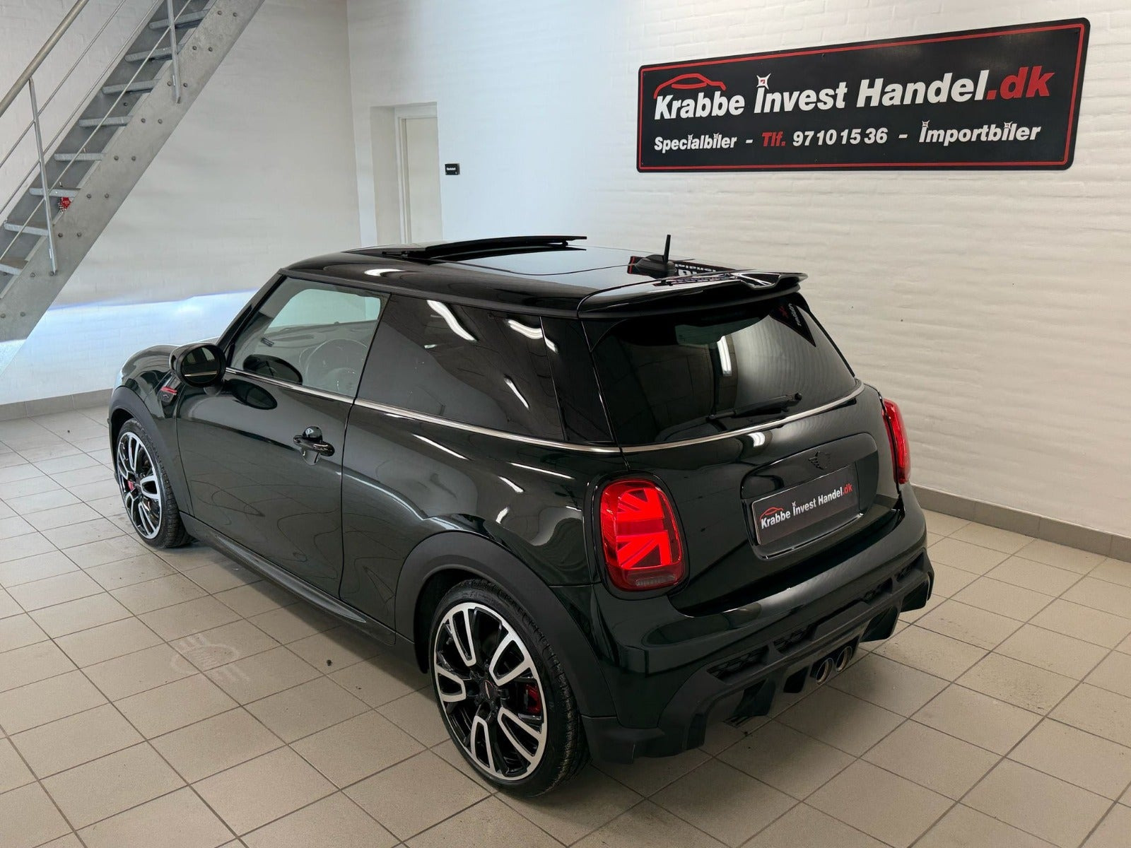 Grøn Mini Cooper S fra 2022