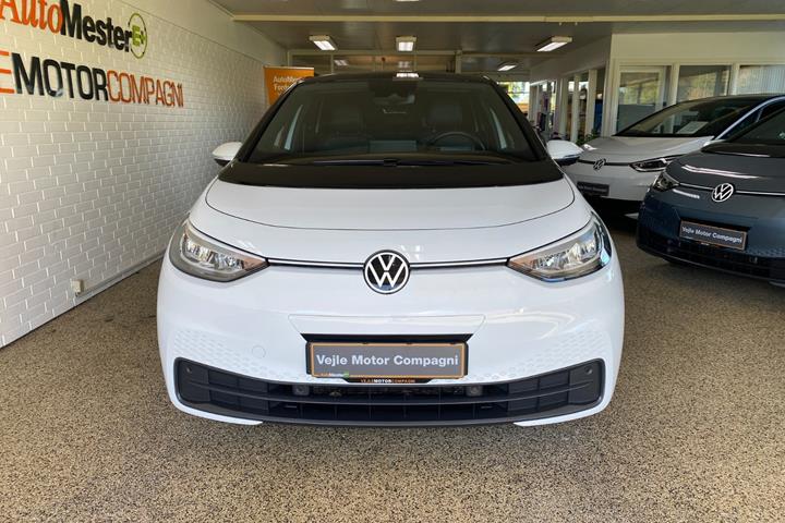 Hvid VW ID.3 fra 2023