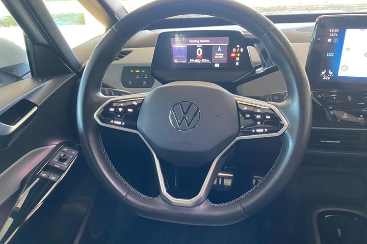Hvid VW ID.3 fra 2023