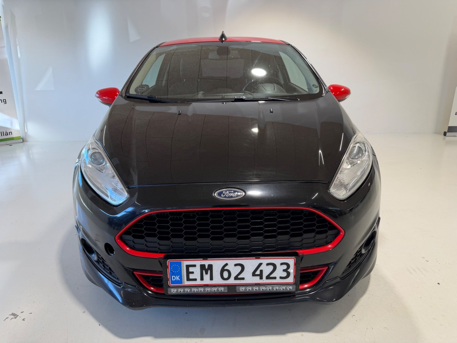 Sort Ford Fiesta fra 2015