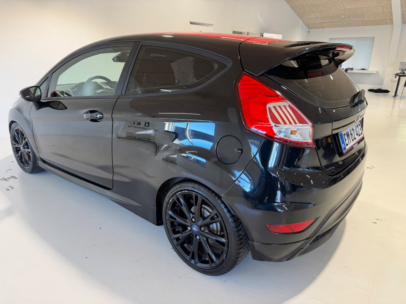 Sort Ford Fiesta fra 2015
