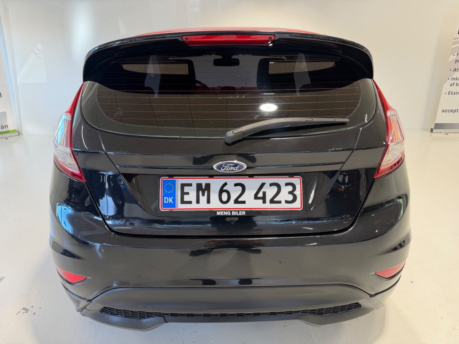 Sort Ford Fiesta fra 2015