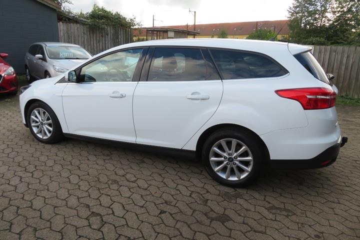 Hvid Ford Focus fra 2018
