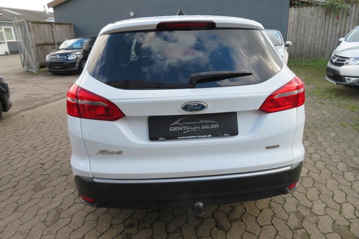 Hvid Ford Focus fra 2018