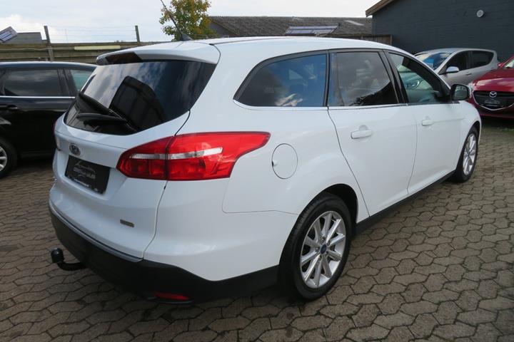 Hvid Ford Focus fra 2018