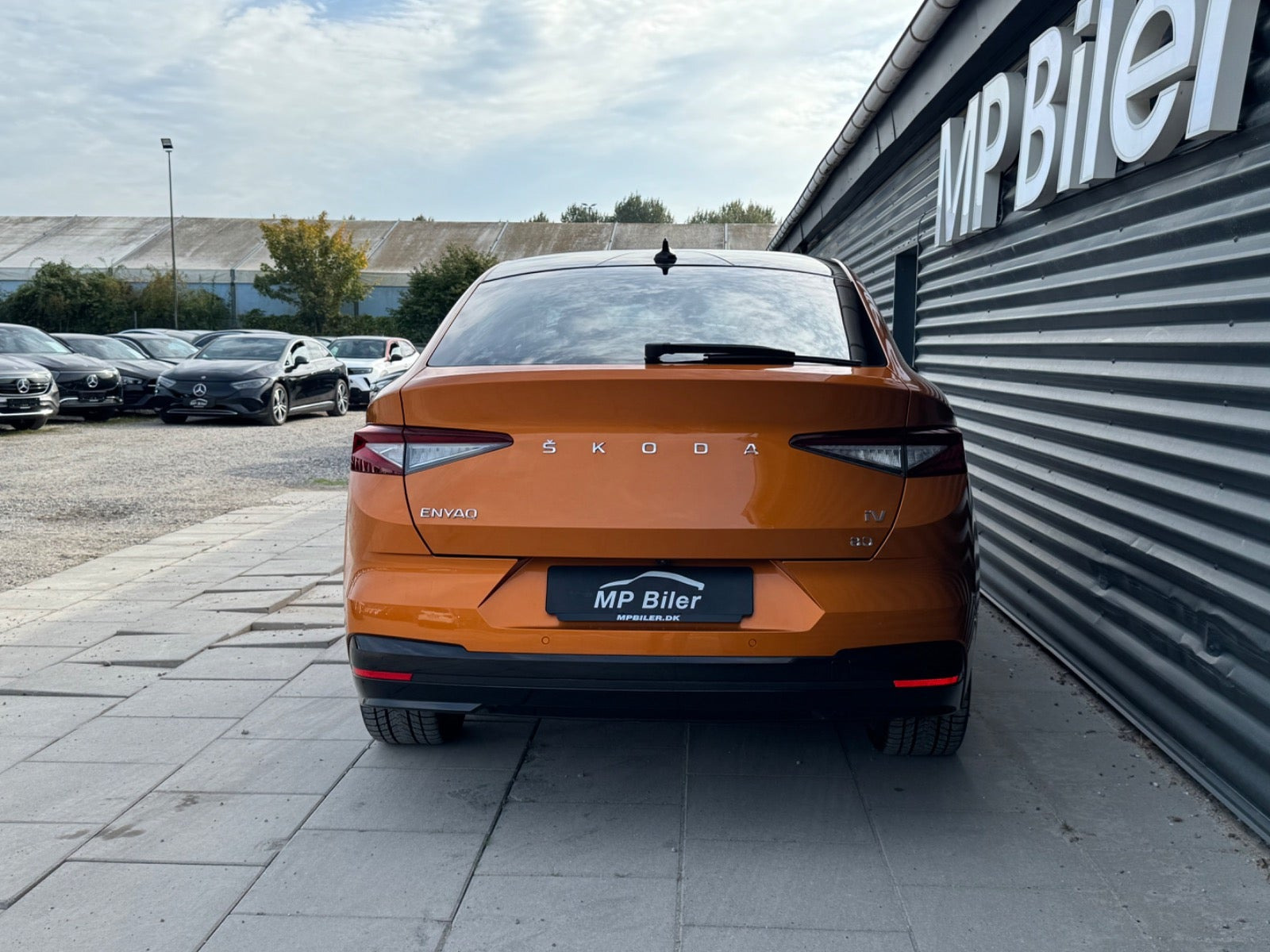 Bronze Skoda Enyaq fra 2023