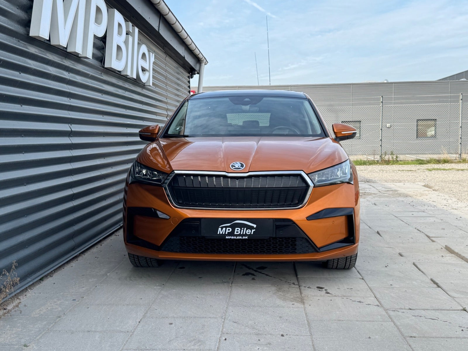Bronze Skoda Enyaq fra 2023