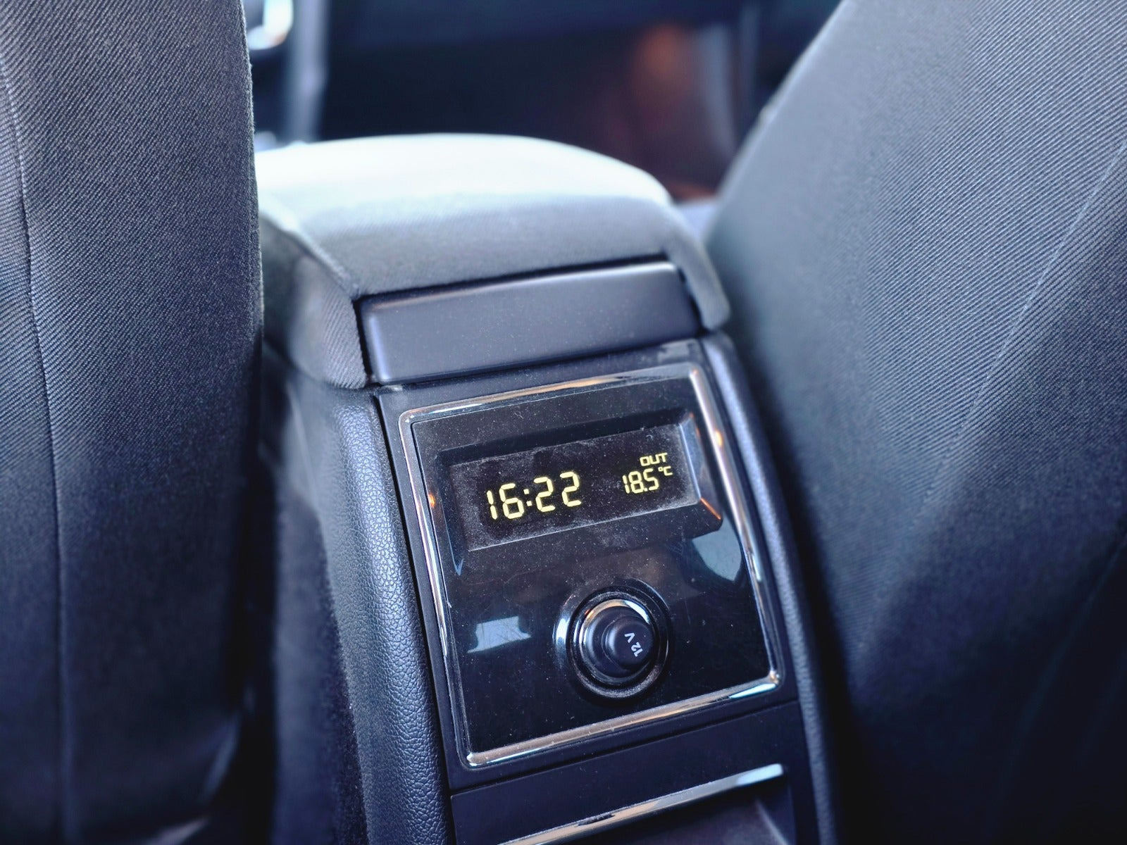 Sort Skoda Superb fra 2009