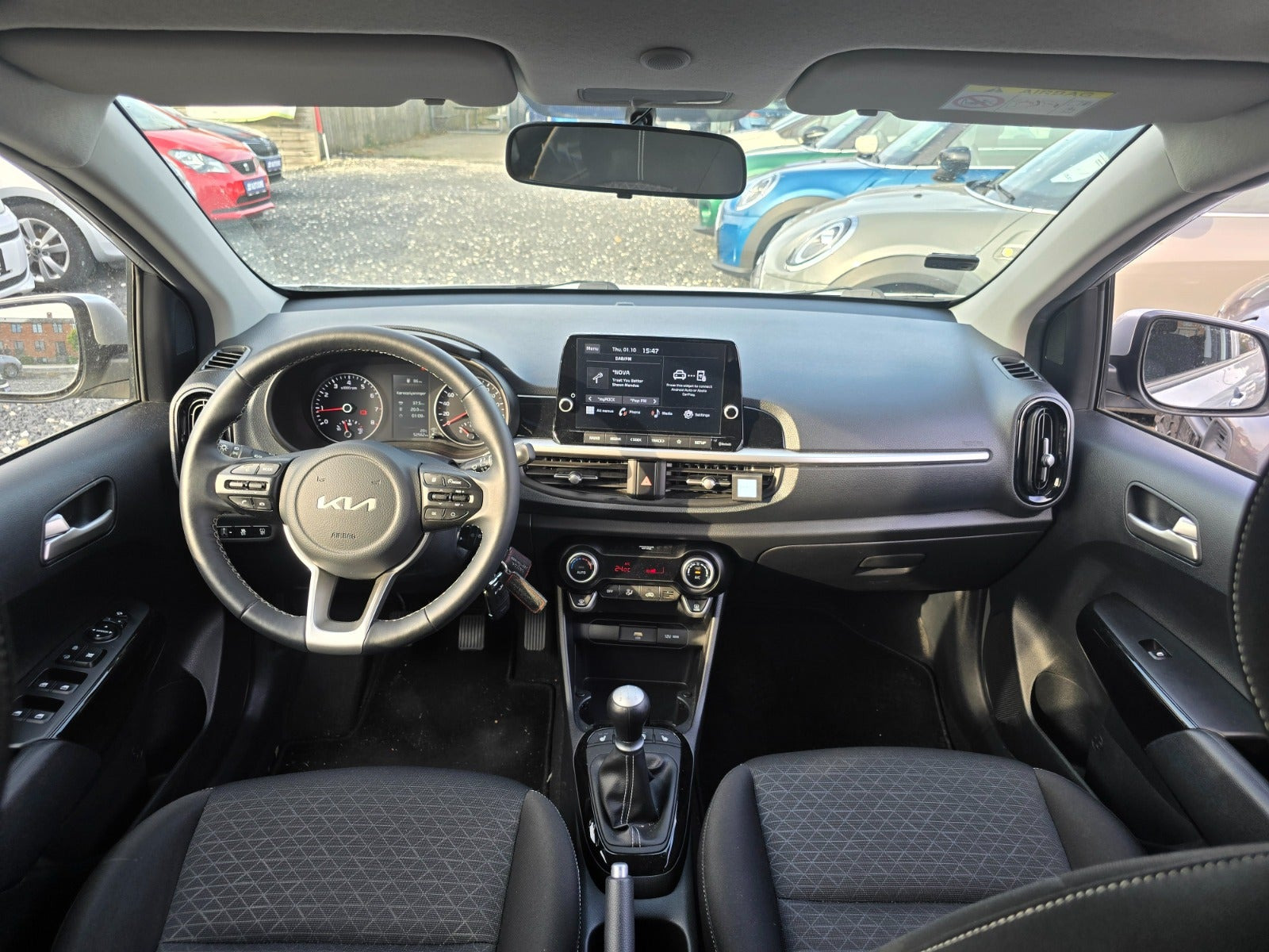 Sølv Kia Picanto fra 2022