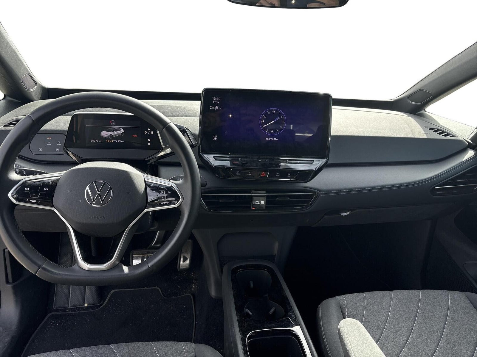 Grå VW ID.3 fra 2024