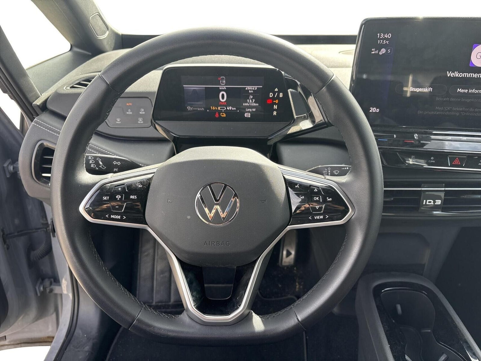 Grå VW ID.3 fra 2024