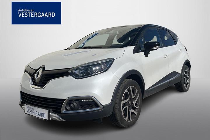 Hvid Renault Captur fra 2017
