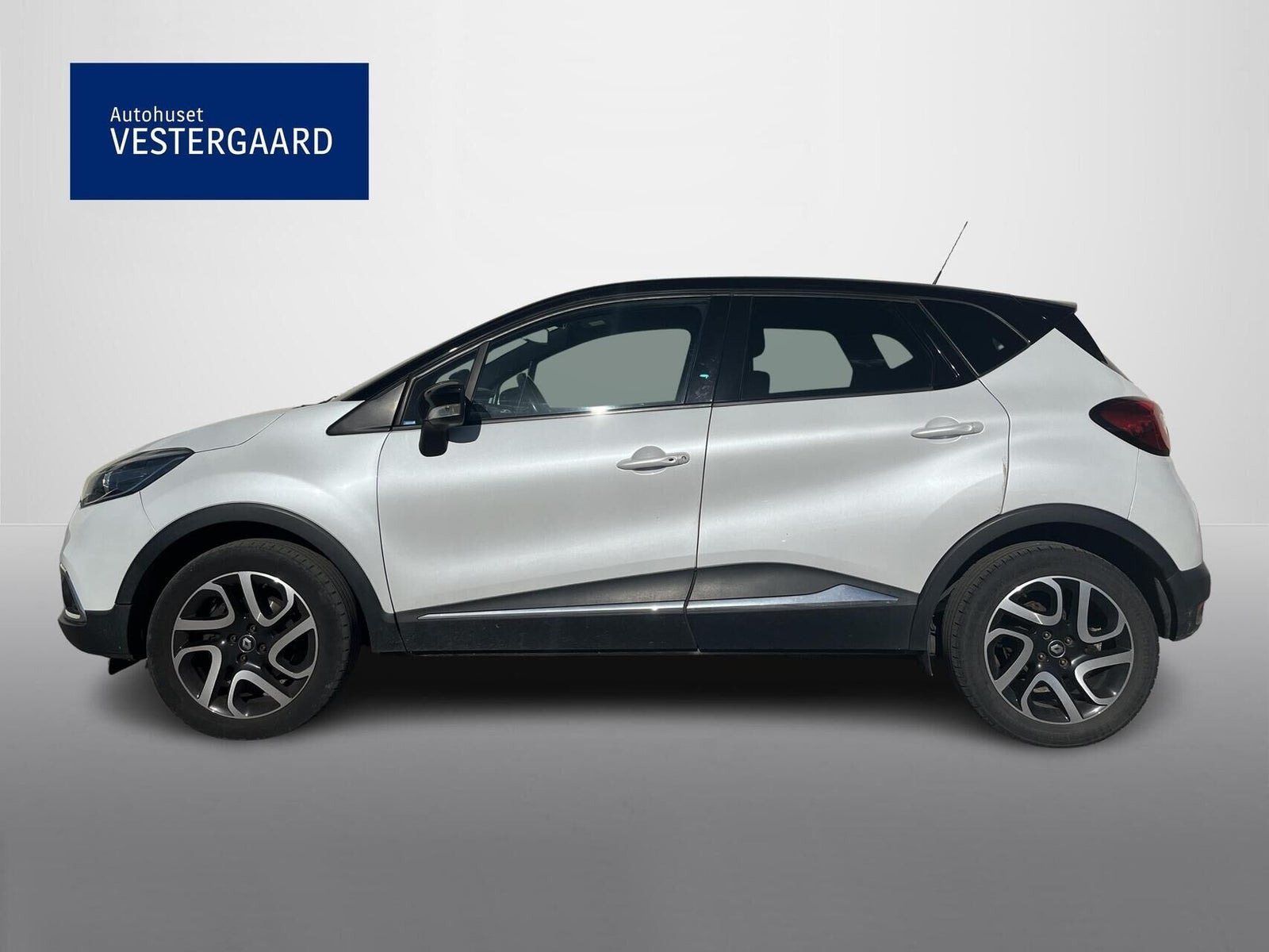 Hvid Renault Captur fra 2017