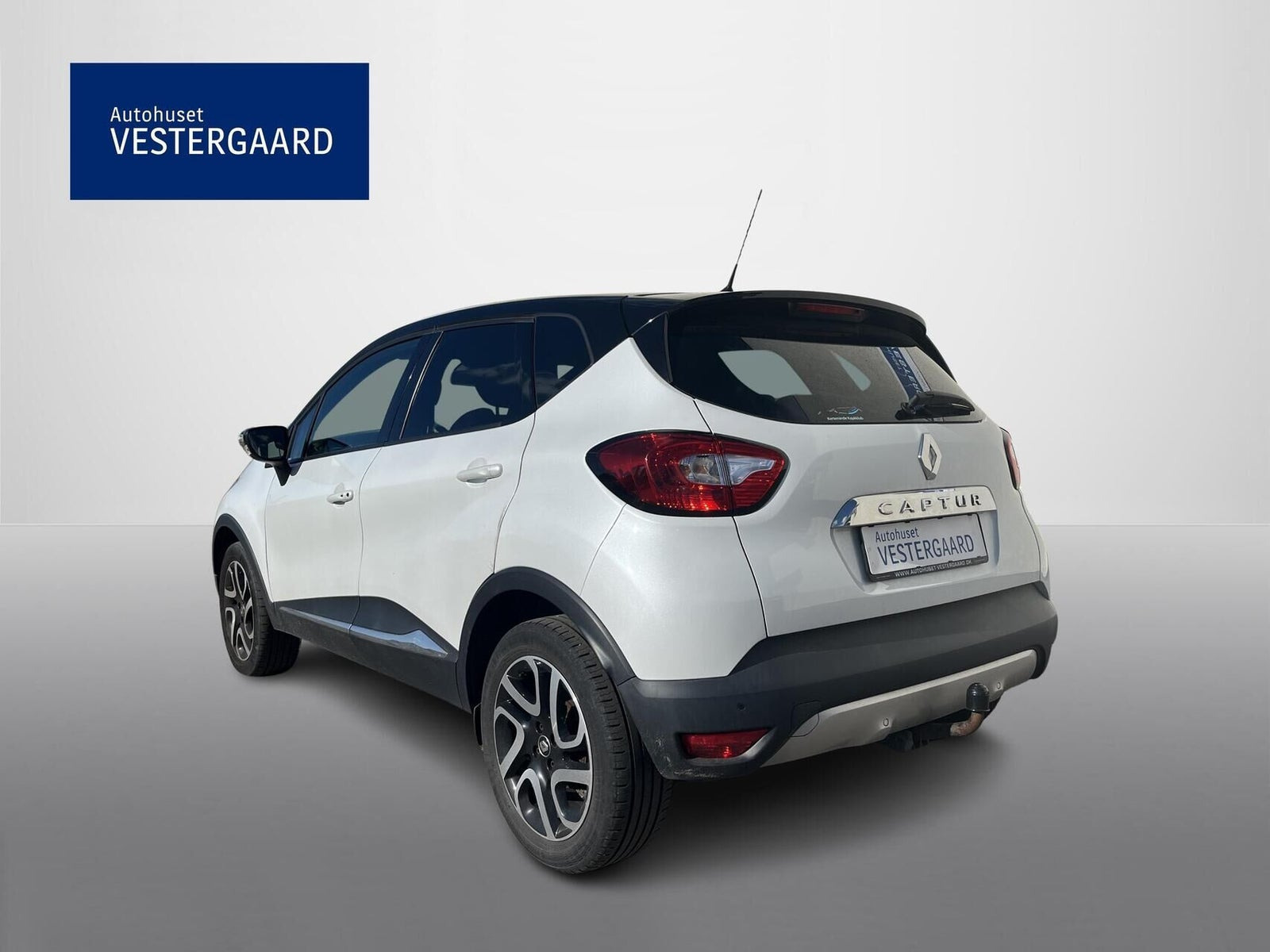 Hvid Renault Captur fra 2017