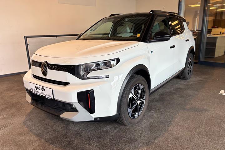 Hvid Citroën e-C3 Aircross fra 2025 set udefra