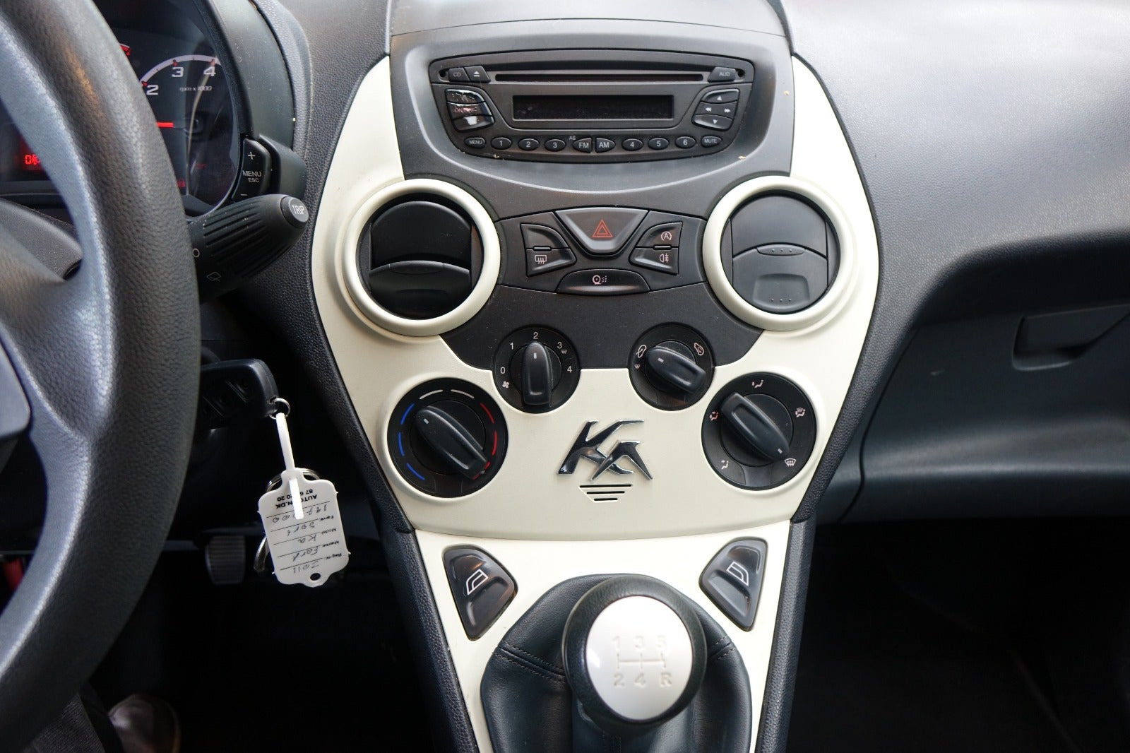 Sort Ford Ka fra 2012