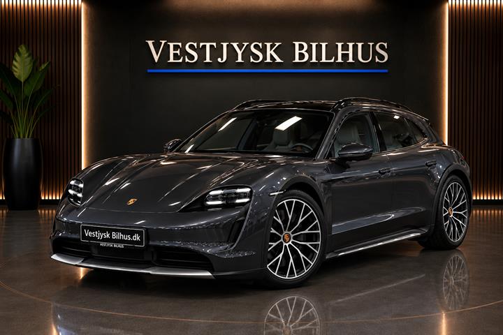 Grå Porsche Taycan 4 fra 2022
