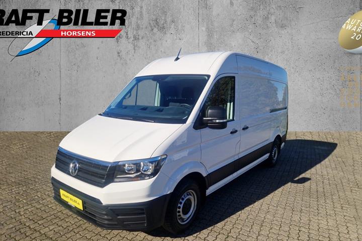 Hvid VW Crafter 35 fra 2023