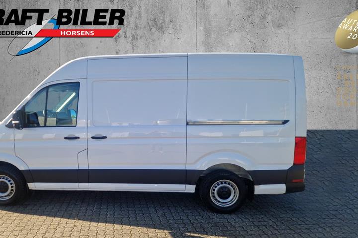 Hvid VW Crafter 35 fra 2023