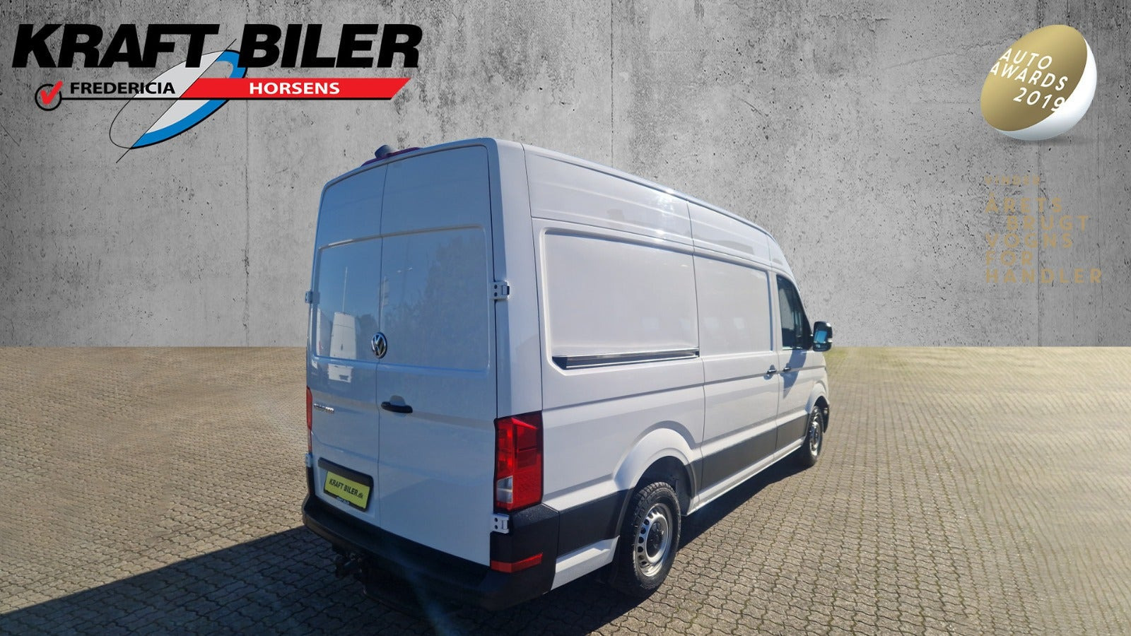 Hvid VW Crafter 35 fra 2023