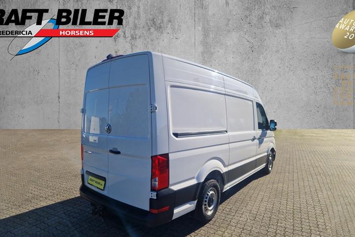 Hvid VW Crafter 35 fra 2023