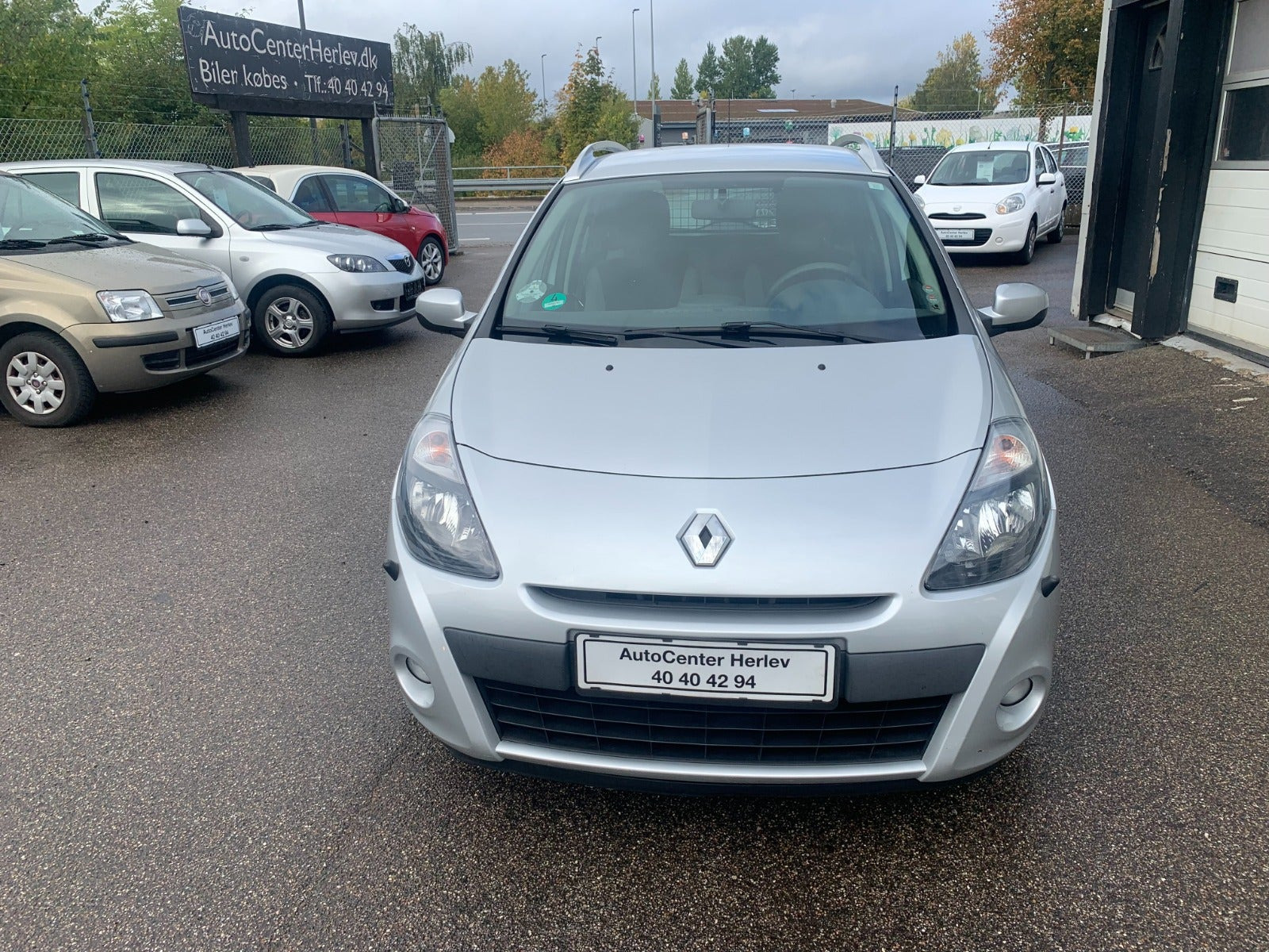 Sølv Renault Clio III fra 2012