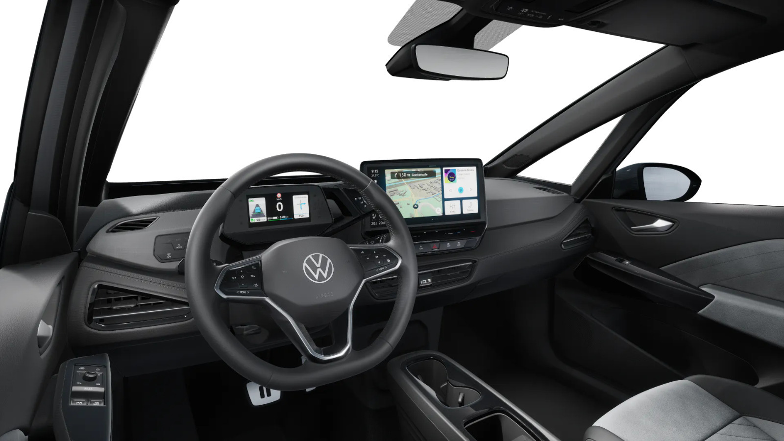 Grå VW ID.3 fra 2024