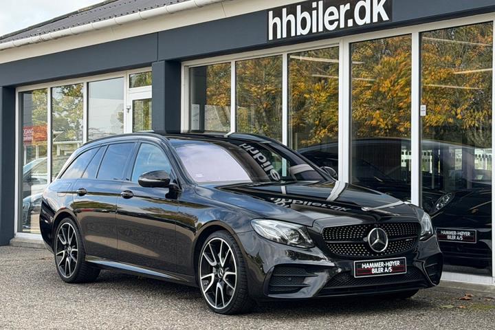 Sort Mercedes E43 fra 2017