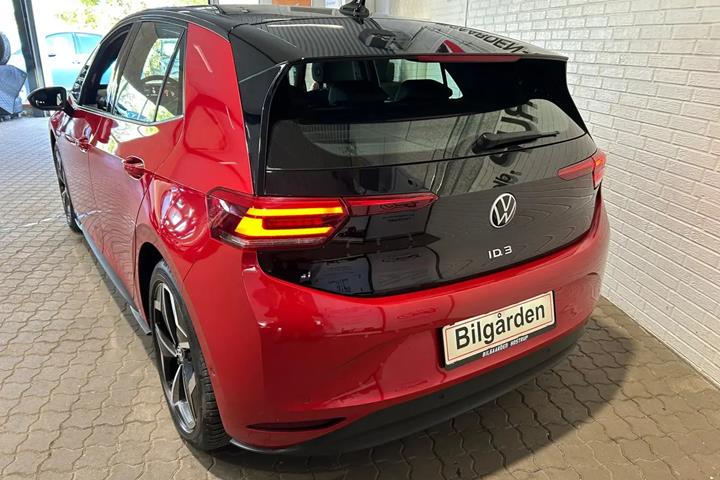 Rød VW ID.3 fra 2023