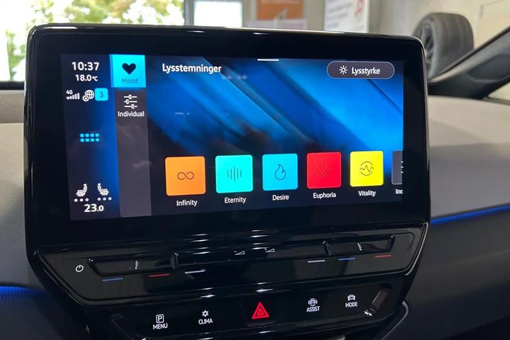 Rød VW ID.3 fra 2023