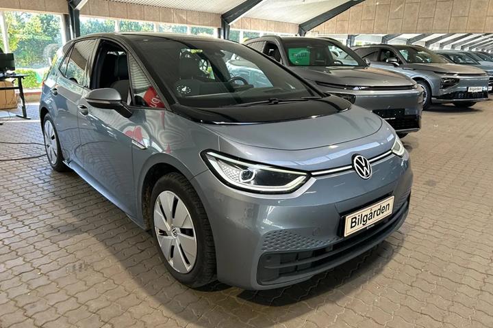 Blå VW ID.3 fra 2021