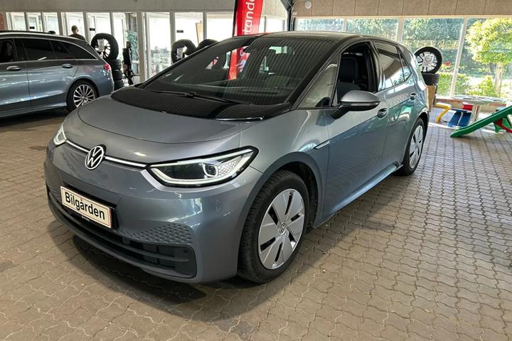 Blå VW ID.3 fra 2021