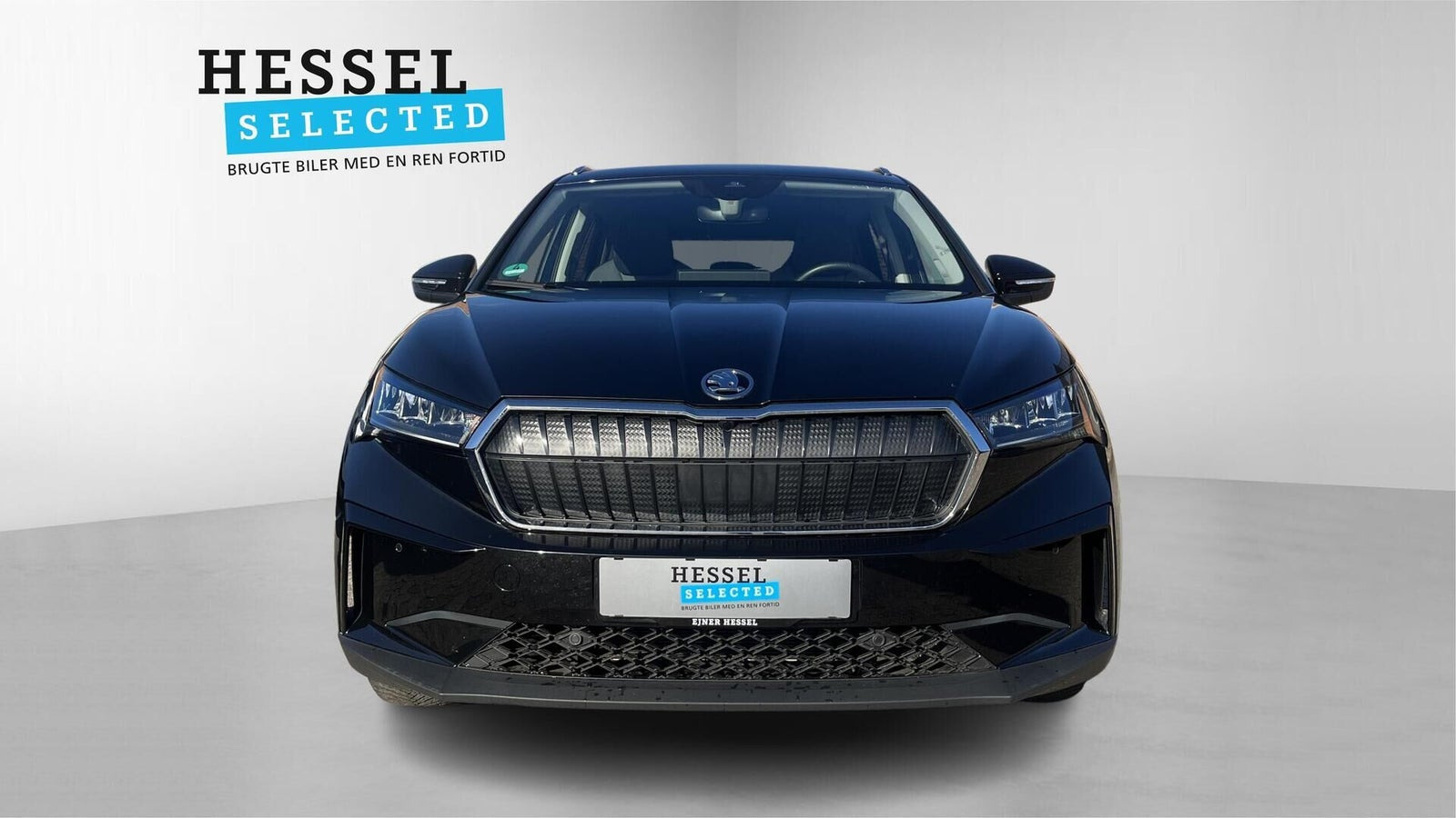 Sort Skoda Enyaq fra 2025