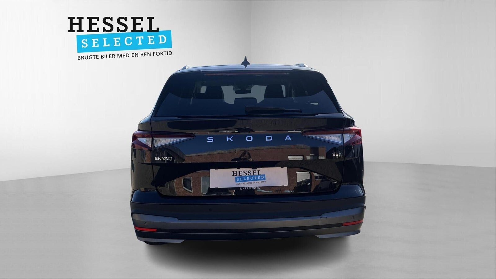 Sort Skoda Enyaq fra 2025