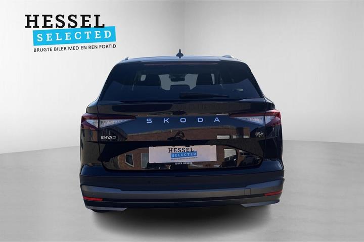 Sort Skoda Enyaq fra 2025