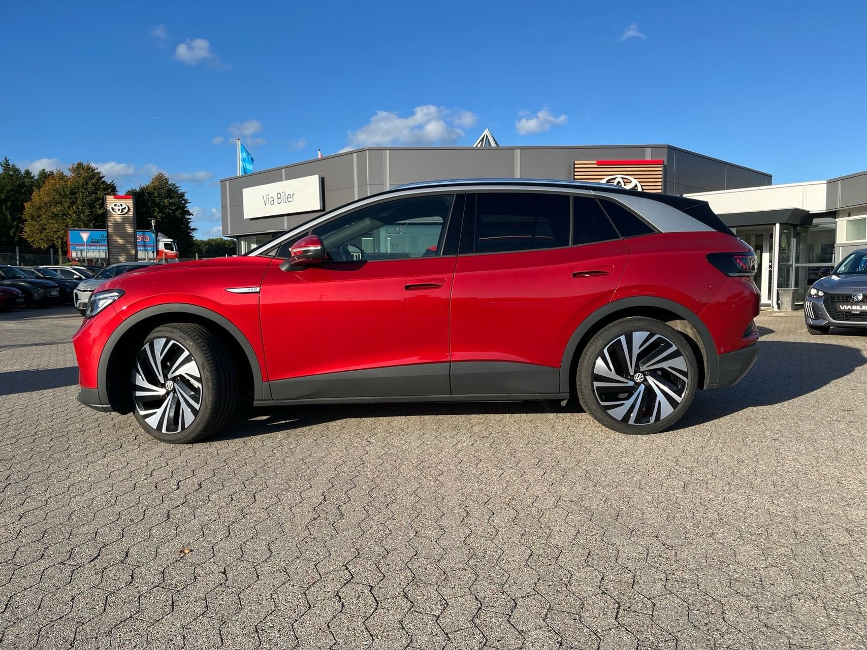 Rød VW ID.4 fra 2024