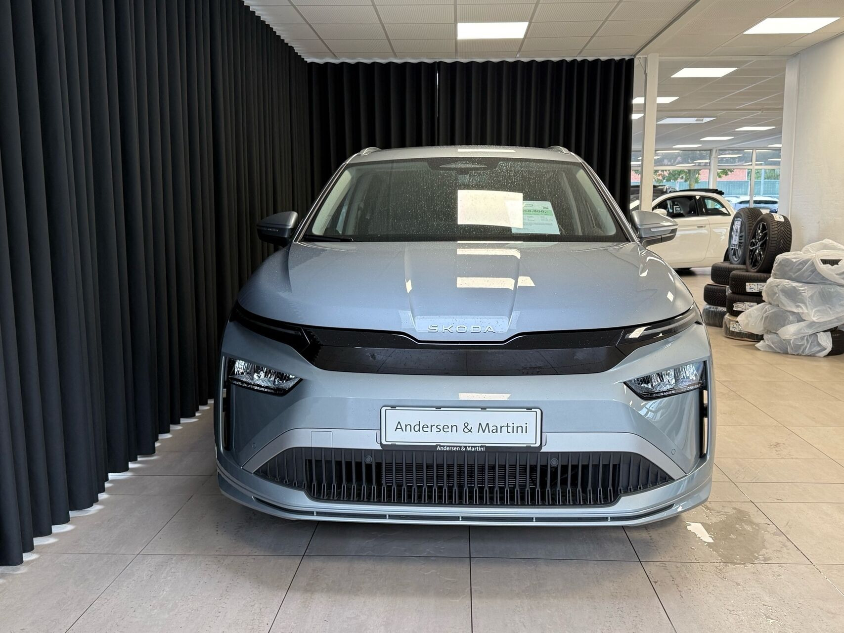 Sølv Skoda Enyaq fra 2026