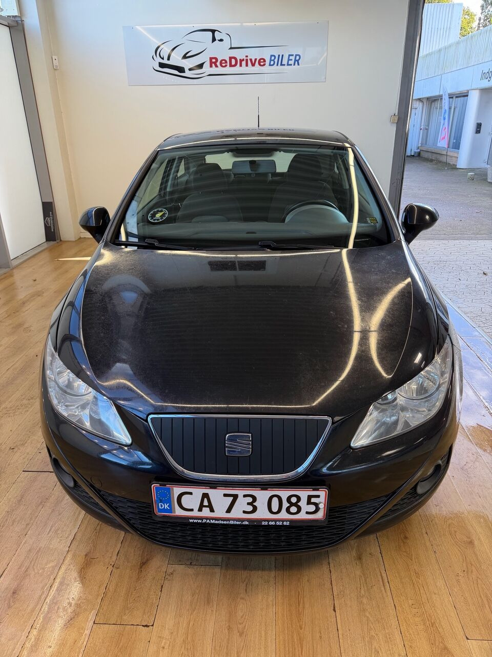 Sort Seat Ibiza fra 2011