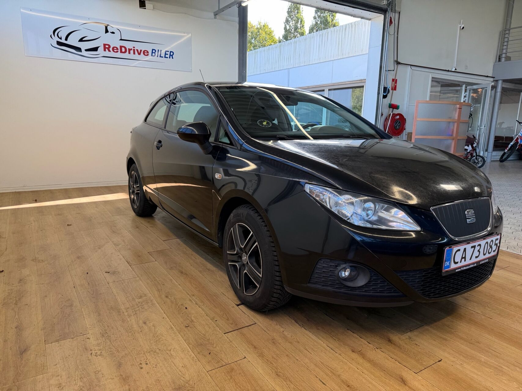 Sort Seat Ibiza fra 2011