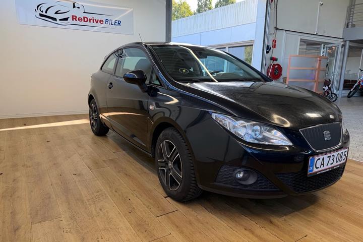 Sort Seat Ibiza fra 2011