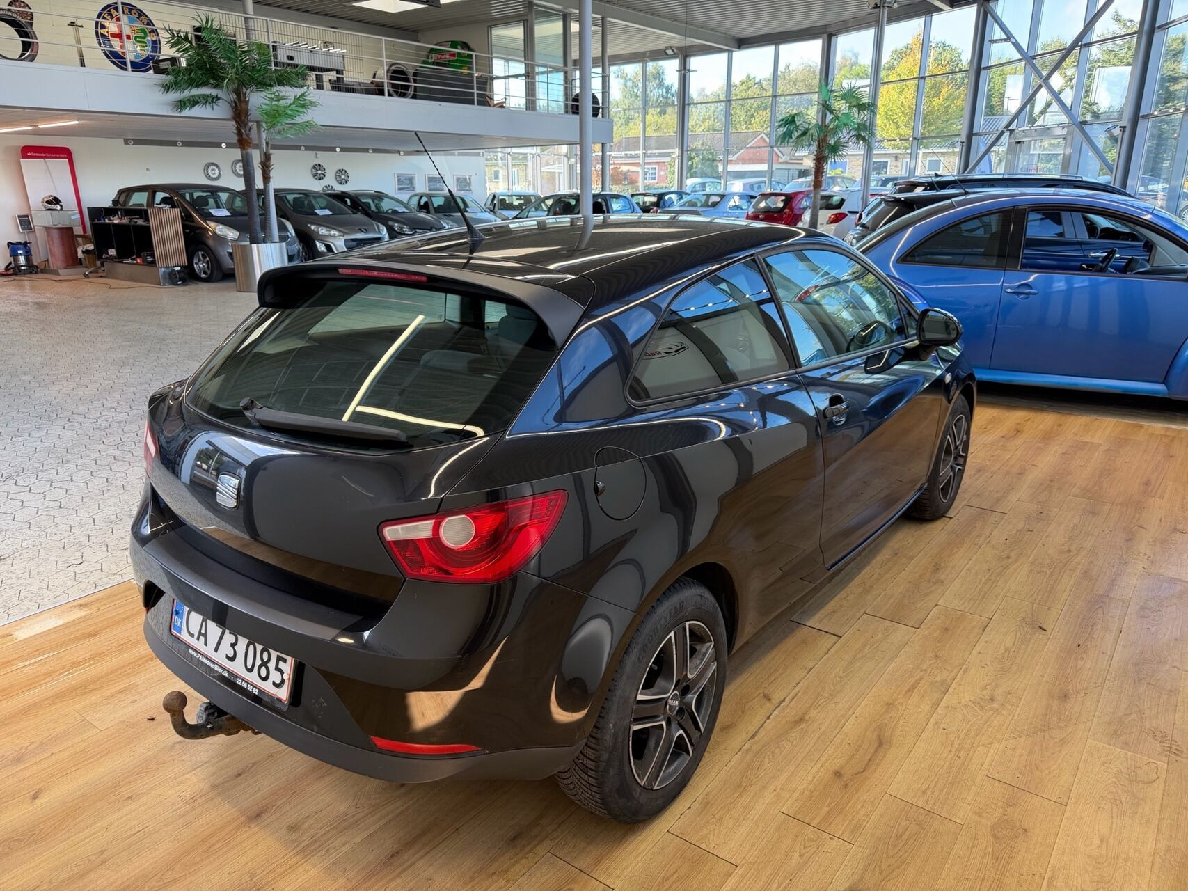 Sort Seat Ibiza fra 2011