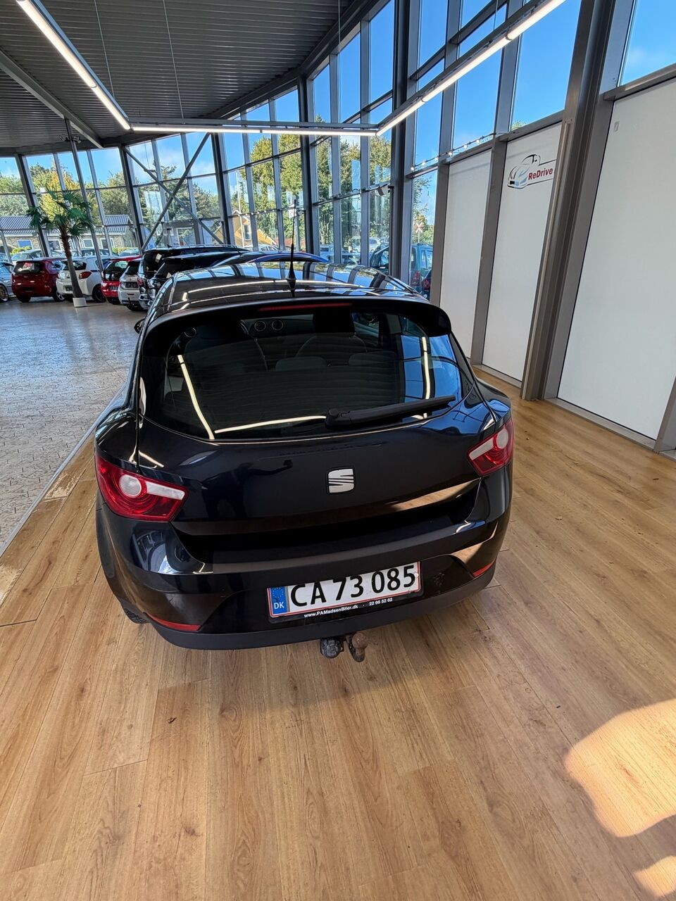 Sort Seat Ibiza fra 2011