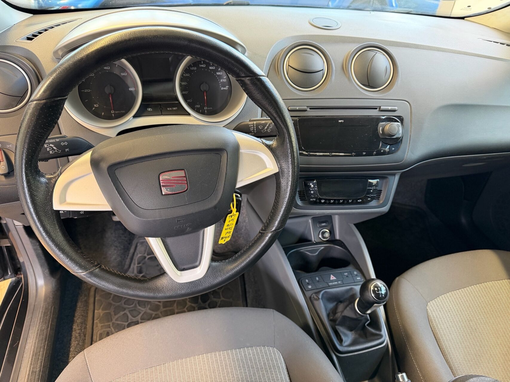 Sort Seat Ibiza fra 2011