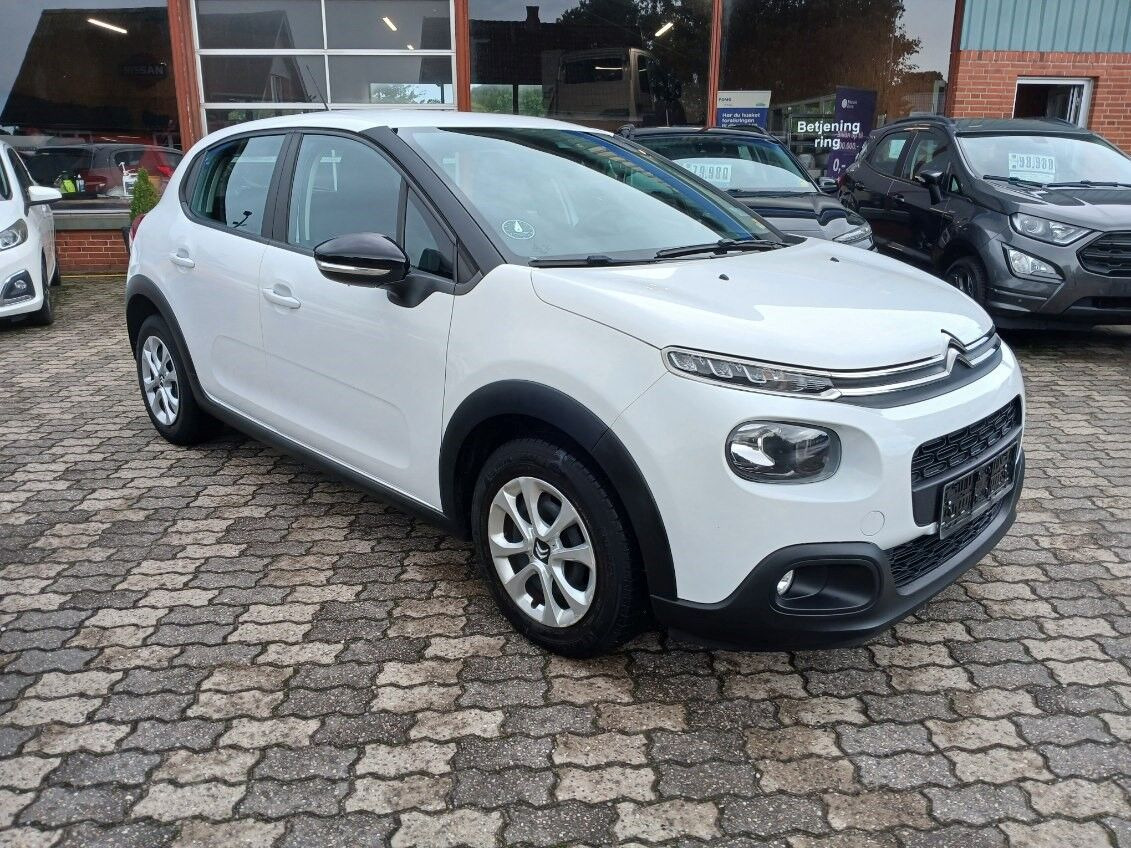 Hvid Citroën C3 fra 2018